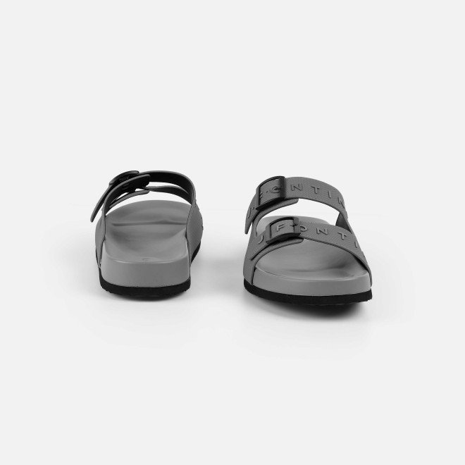 J.Fontini Men Grey Casual Slippers (SKU: 60-182-14-43)