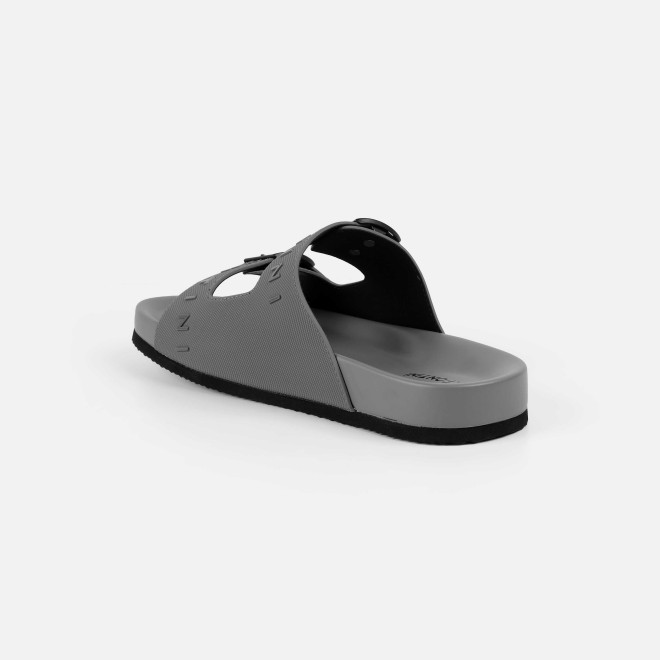 J.Fontini Men Grey Casual Slippers (SKU: 60-182-14-43)