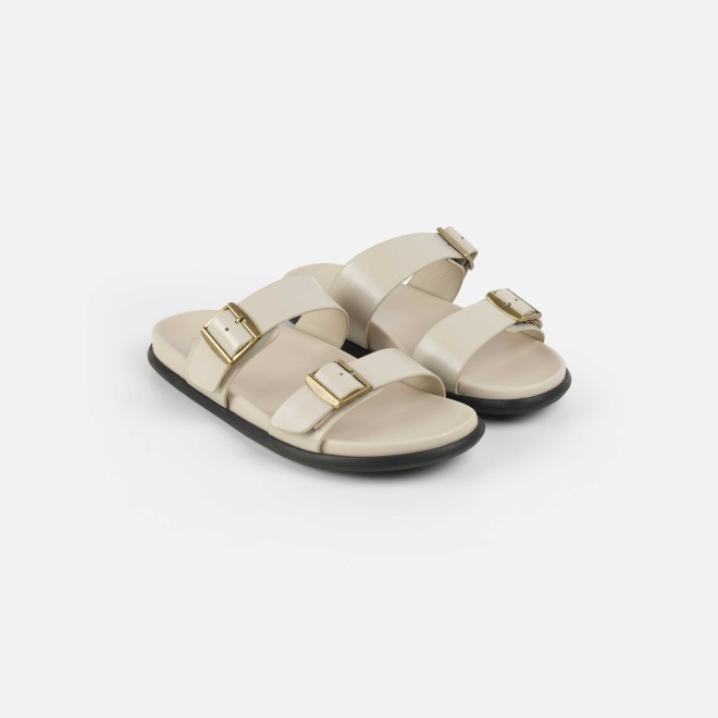 J.Fontini Men Beige Casual Slippers (SKU: 60-183-20-41)