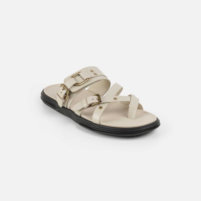 J.Fontini Men Beige Casual Slippers (SKU: 60-184-20-41)
