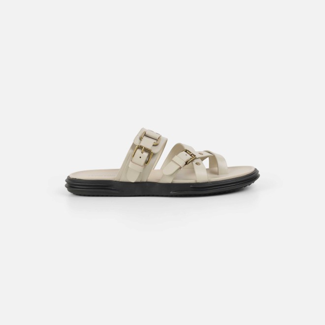 J.Fontini Men Beige Casual Slippers (SKU: 60-184-20-41)