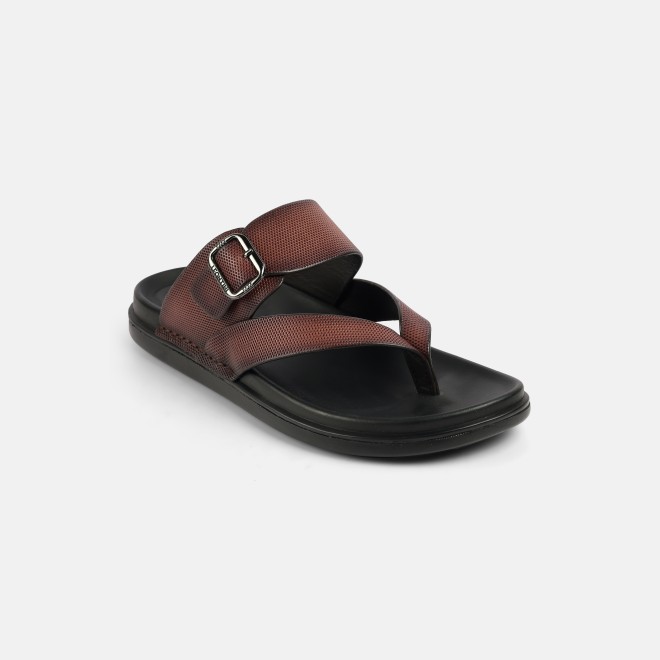 J.Fontini Men Tan Casual Slippers (SKU: 60-191-23-40)