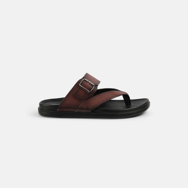 J.Fontini Men Tan Casual Slippers (SKU: 60-191-23-40)