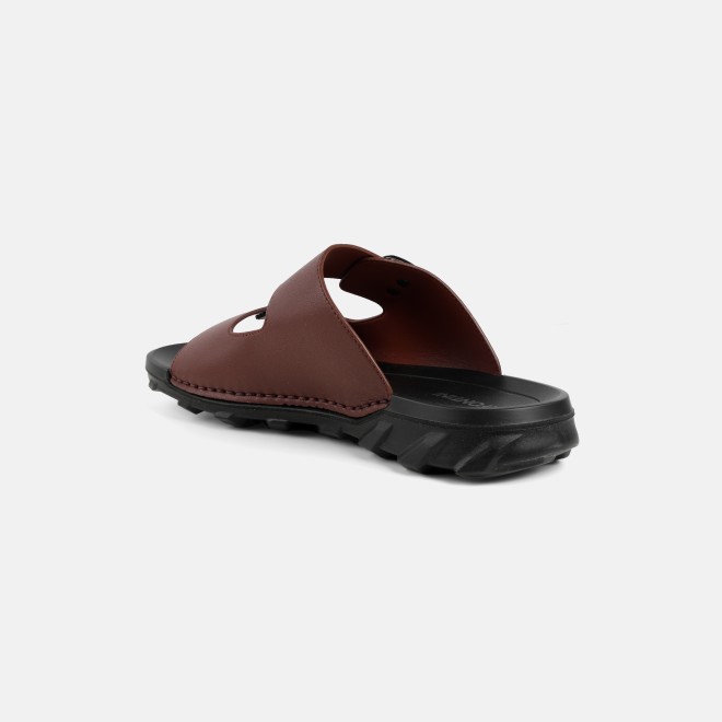 J.Fontini Men Brown Casual Slippers (SKU: 60-218-12-41)