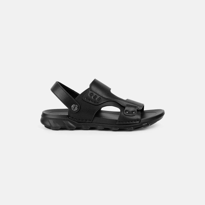 J.Fontini Men Black Casual Sandals (SKU: 60-220-11-41)