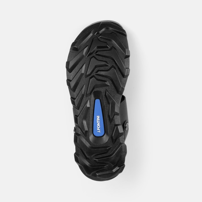 J.Fontini Men Black Casual Sandals (SKU: 60-220-11-41)