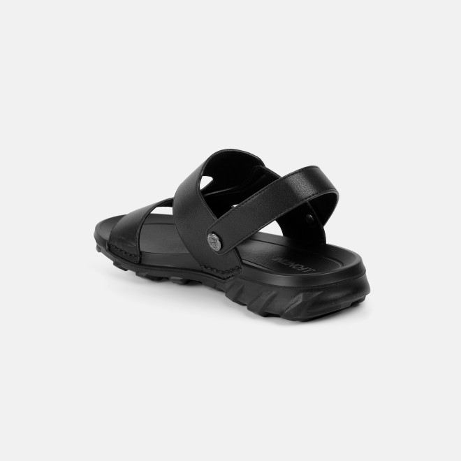 J.Fontini Men Black Casual Sandals (SKU: 60-220-11-41)