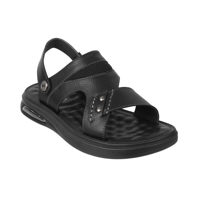 Mochi Men Black Casual Sandals (SKU: 60-3-11-41)