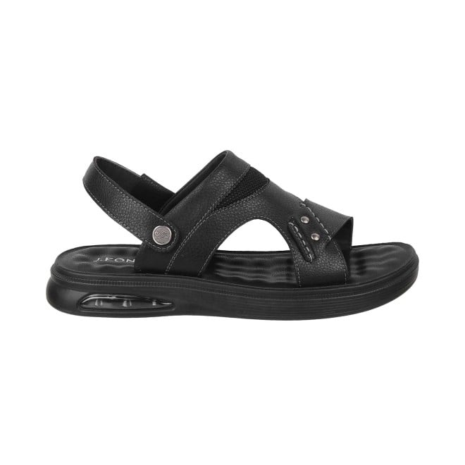 Mochi Men Black Casual Sandals (SKU: 60-3-11-41)