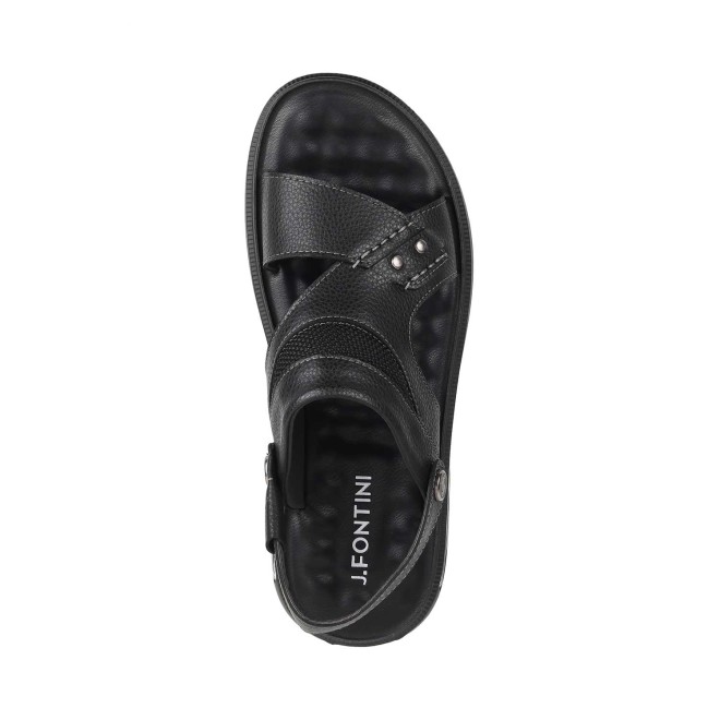 Mochi Men Black Casual Sandals (SKU: 60-3-11-41)