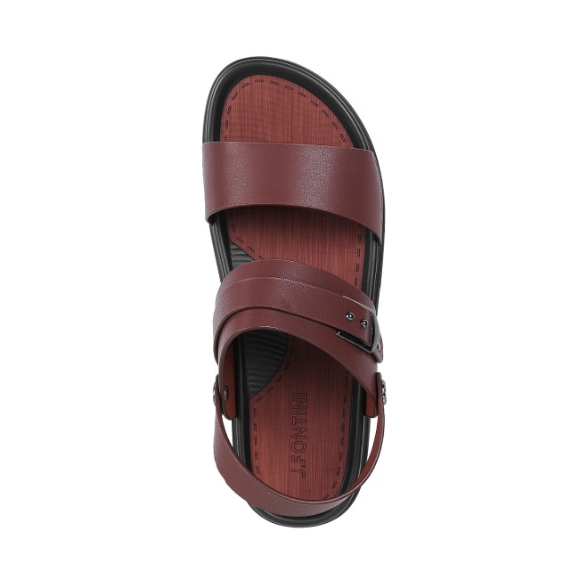 J.Fontini Men Brown Casual Sandals (SKU: 60-66-12-40)