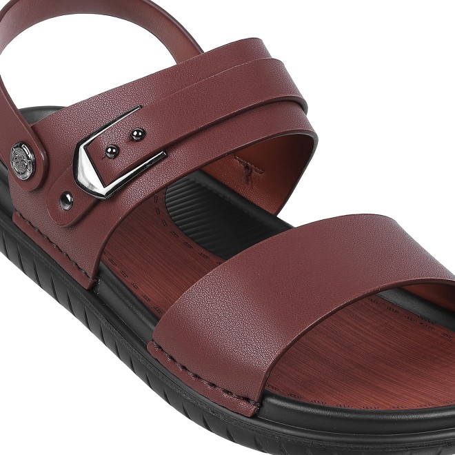 J.Fontini Men Brown Casual Sandals (SKU: 60-66L-12-46)