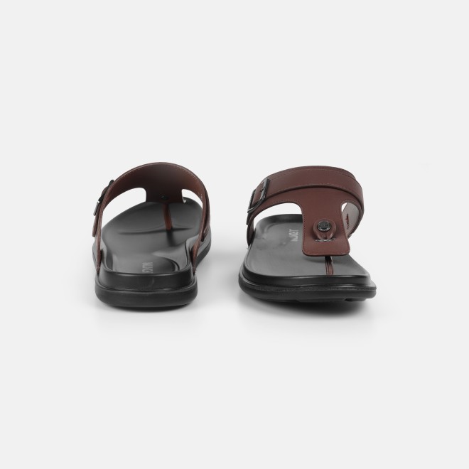 J.Fontini Men Brown Casual Slippers (SKU: 60-69-12-39)