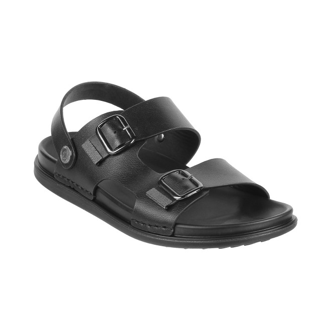 Mochi Men Black Casual Sandals (SKU: 60-9949-11-40)