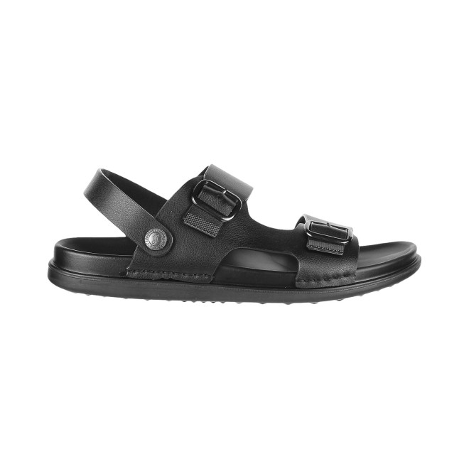 Mochi Men Black Casual Sandals (SKU: 60-9949-11-40)