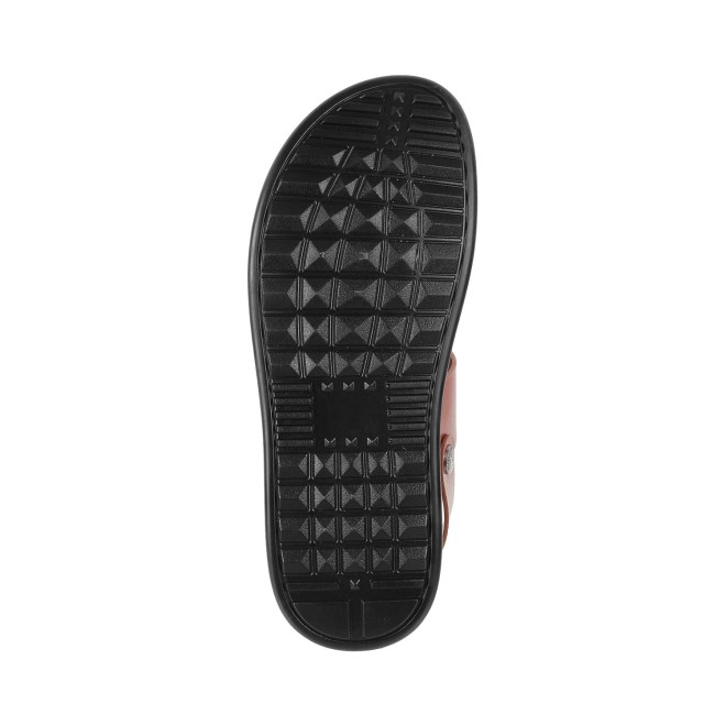 Mochi Men Tan Casual Sandals (SKU: 60-9949-23-40)