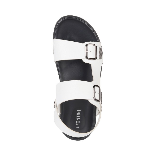 Mochi Men White Casual Sandals (SKU: 60-9949-16-40)