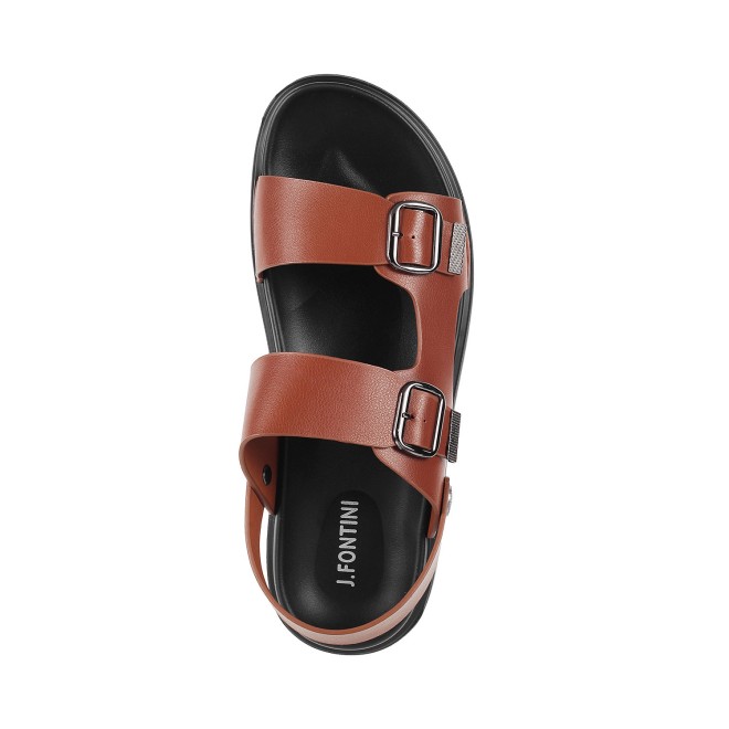 Mochi Men Tan Casual Sandals (SKU: 60-9949-23-40)