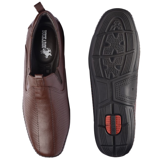 Buckaroo Men Brown Casual Moccasin (SKU: 62-551354-12-41)