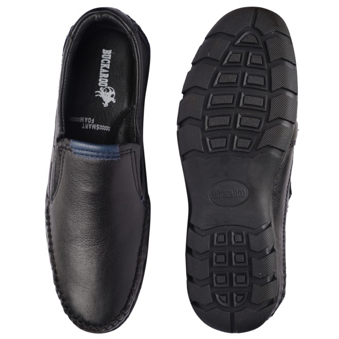 Buckaroo Men Black Casual Moccasin (SKU: 62-551380-11-43)