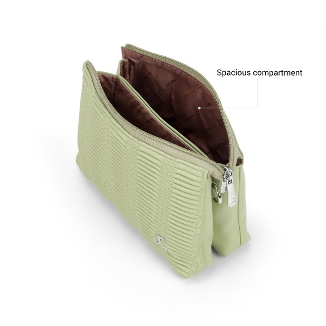 Mochi Women Green Sling Bag (SKU: 66-1007-21-10)