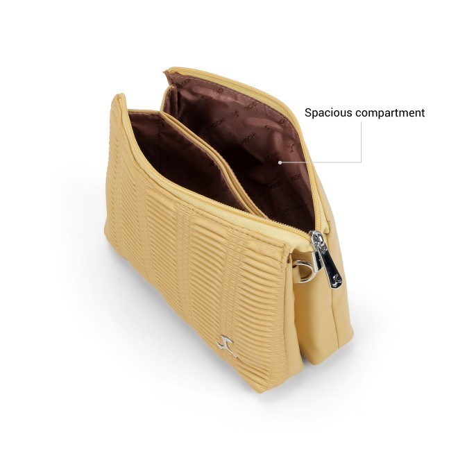 Mochi Women Yellow Sling Bag (SKU: 66-1007-33-10)