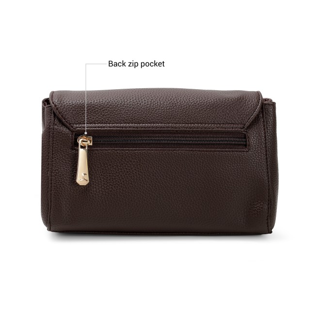 Mochi Women Brown Sling Bag (SKU: 66-1010-12-10)