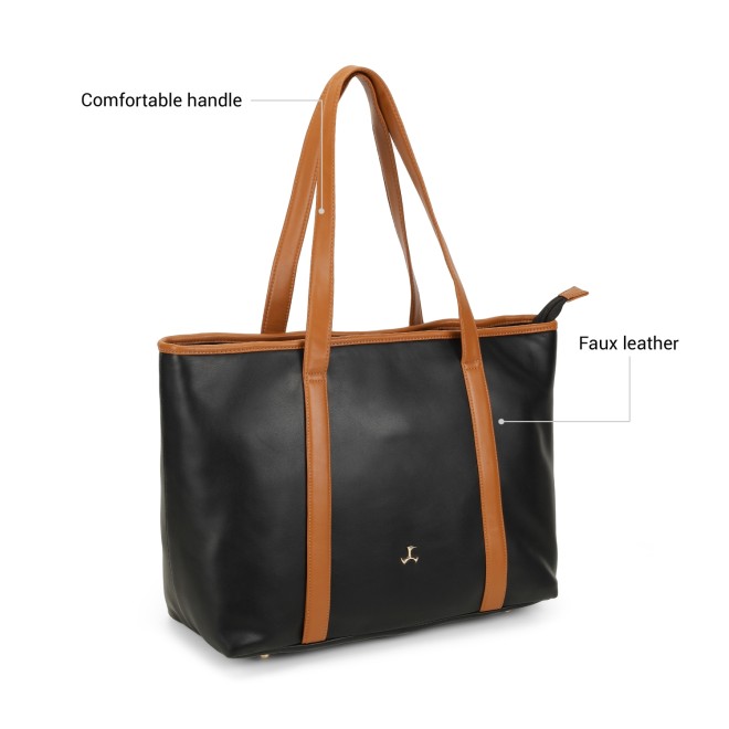 Mochi Women Black Tote Bag (SKU: 66-1011-11-10)