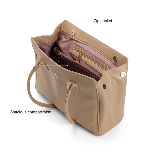 Mochi Women Beige Shoulder Bag (SKU: 66-1012-20-10)