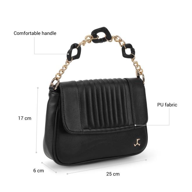 Mochi Women Black Satchel Bag (SKU: 66-1022-11-10)