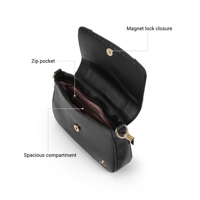 Mochi Women Black Satchel Bag (SKU: 66-1022-11-10)