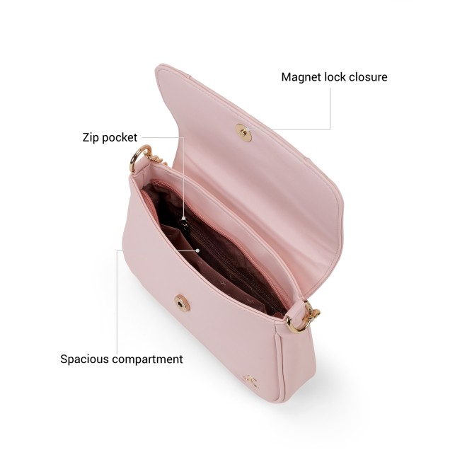 Mochi Women Pink Satchel Bag (SKU: 66-1022-24-10)