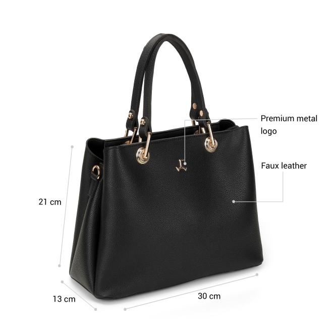 Mochi Women Black Satchel Bag (SKU: 66-1038-11-10) Mochi Women Black Satchel Bag (SKU: 66-1038-11-10)