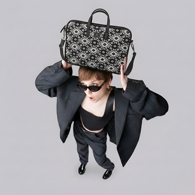 Mochi Women Black Satchel Bag (SKU: 66-1044-11-10) Mochi Women Black Satchel Bag (SKU: 66-1044-11-10)