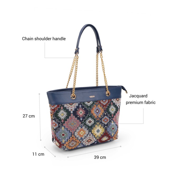 Mochi Women Blue Shoulder Bag (SKU: 66-1046-45-10)