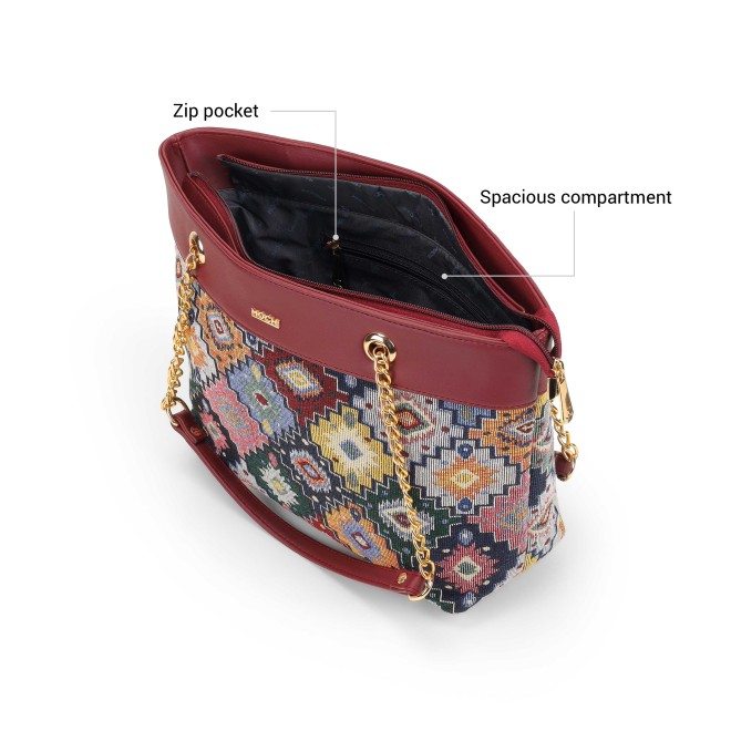 Mochi Women Maroon Shoulder Bag (SKU: 66-1046-44-10)