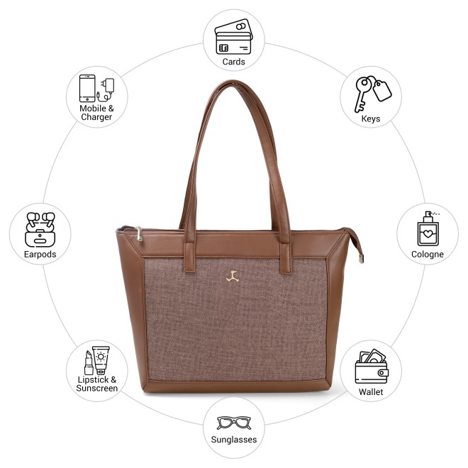 Mochi Women Brown Shoulder Bag (SKU: 66-1053-12-10)