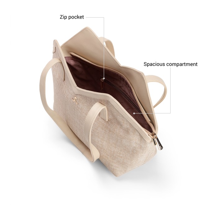 Mochi Women Beige Shoulder Bag (SKU: 66-1054-20-10) Mochi Women Beige Shoulder Bag (SKU: 66-1054-20-10)