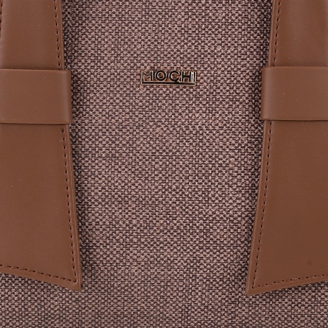 Mochi Women Brown Satchel Bag (SKU: 66-1055-12-10)