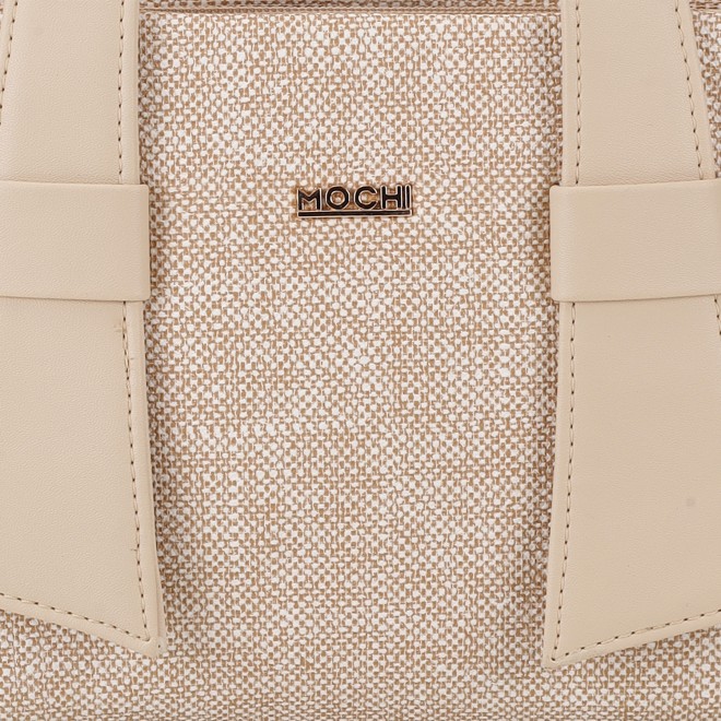 Mochi Women Beige Satchel Bag (SKU: 66-1055-20-10)
