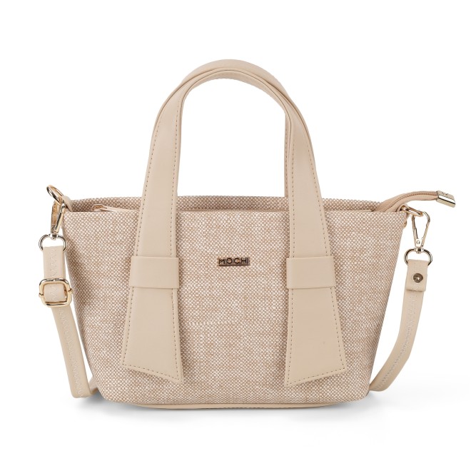 Mochi Women Beige Satchel Bag (SKU: 66-1055-20-10)