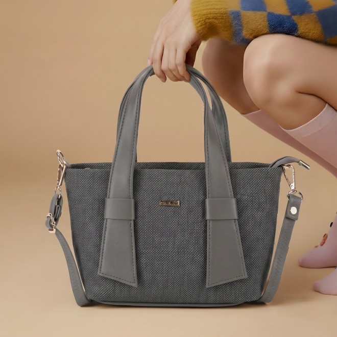 Mochi Women Grey Satchel Bag (SKU: 66-1055-14-10)