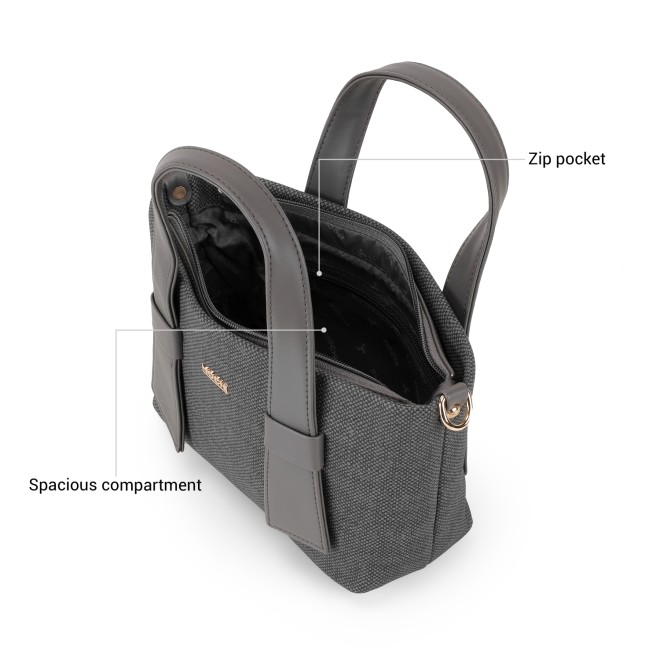 Mochi Women Grey Satchel Bag (SKU: 66-1055-14-10)