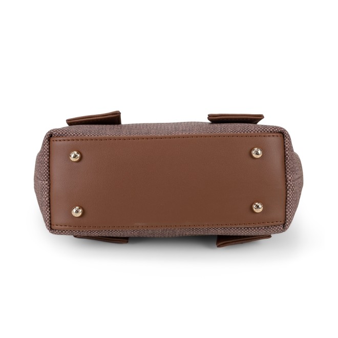 Mochi Women Brown Satchel Bag (SKU: 66-1055-12-10)