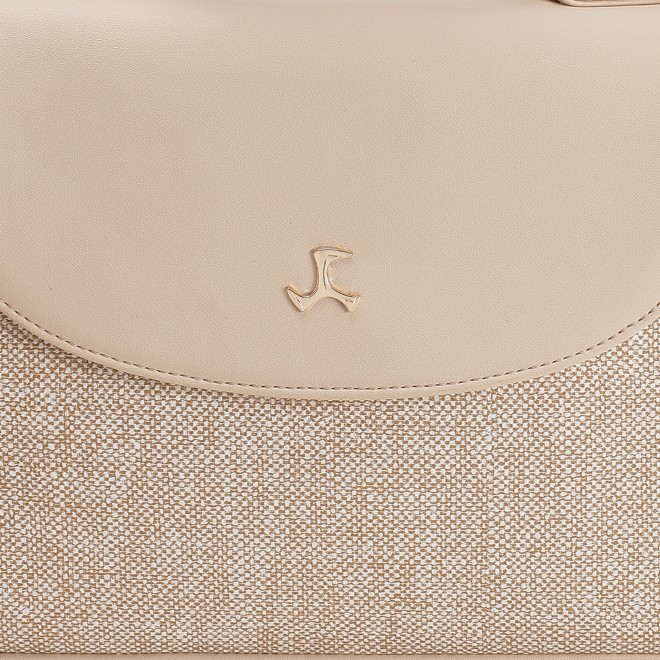 Mochi Women Beige Satchel Bag (SKU: 66-1056-20-10)