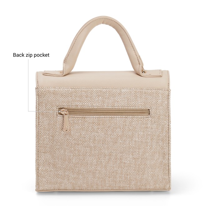 Mochi Women Beige Satchel Bag (SKU: 66-1056-20-10)