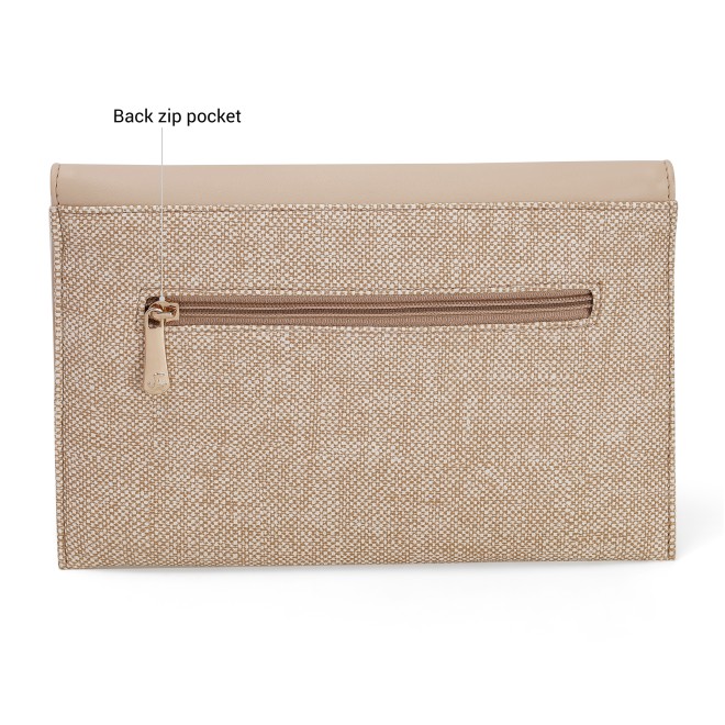 Mochi Women Beige Clutch (SKU: 66-1057-20-10)