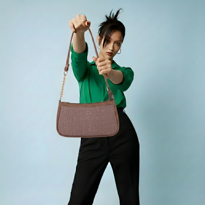 Mochi Women Brown Shoulder Bag (SKU: 66-1058-12-10)