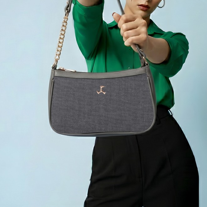 Mochi Women Grey Shoulder Bag (SKU: 66-1058-14-10)