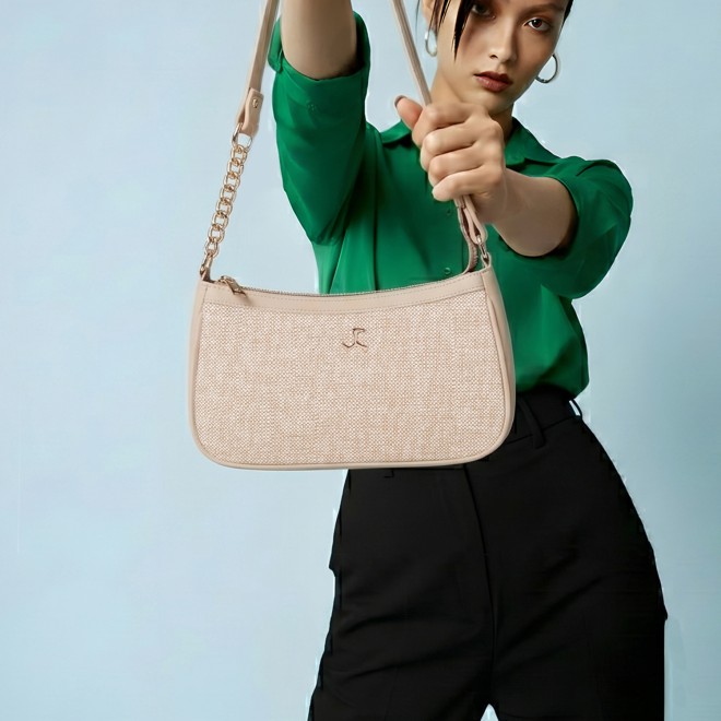 Mochi Women Beige Shoulder Bag (SKU: 66-1058-20-10)